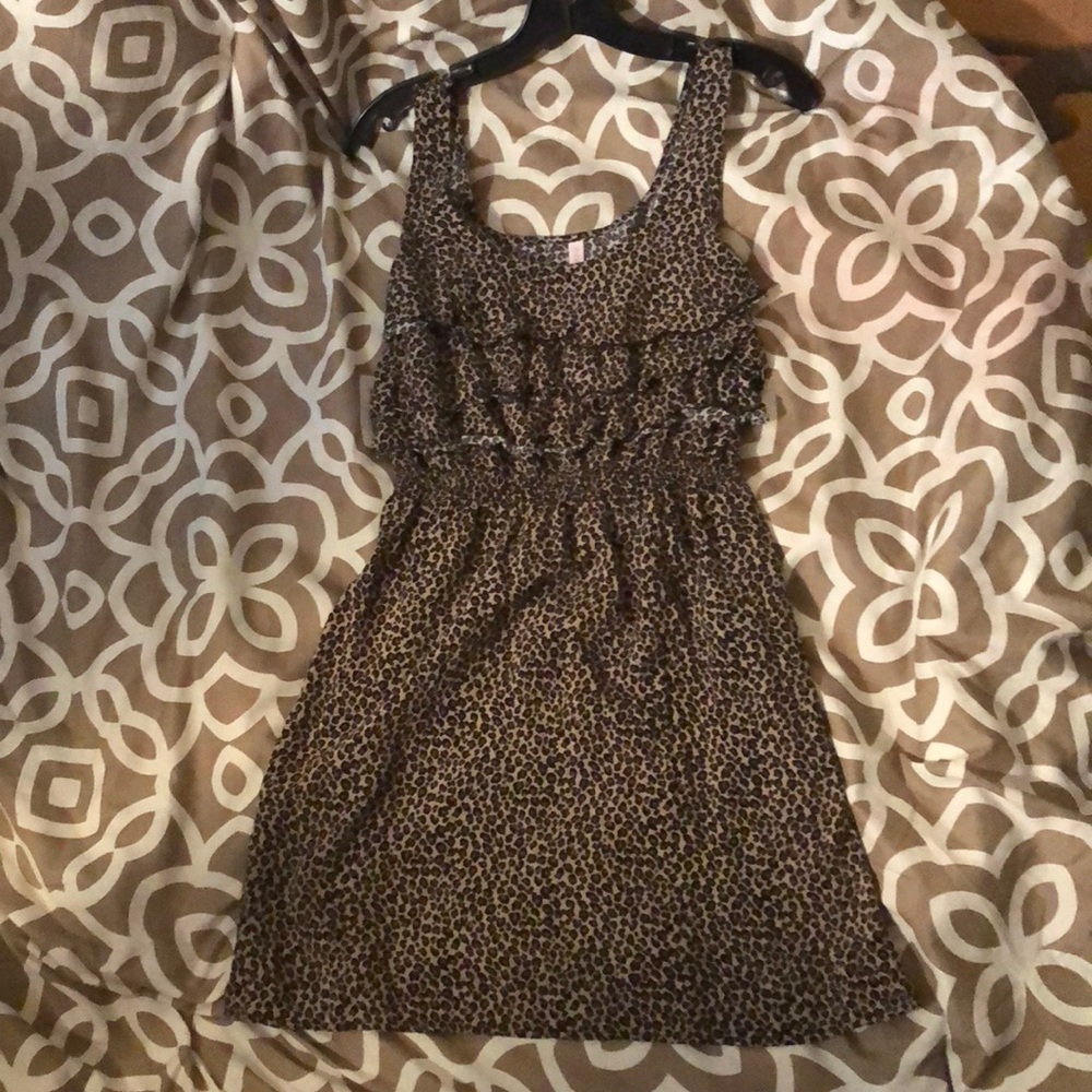 Leopard print dress